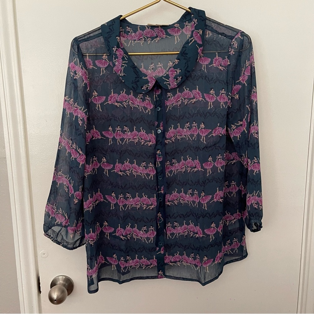 ModCloth Ballerina Top